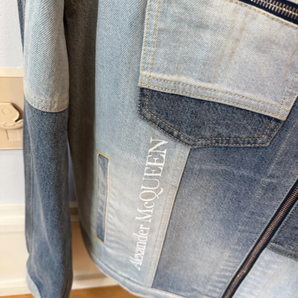 Alexander McQueen Patchwork Denim Jacket (BNWT) - Picture 2 of 5